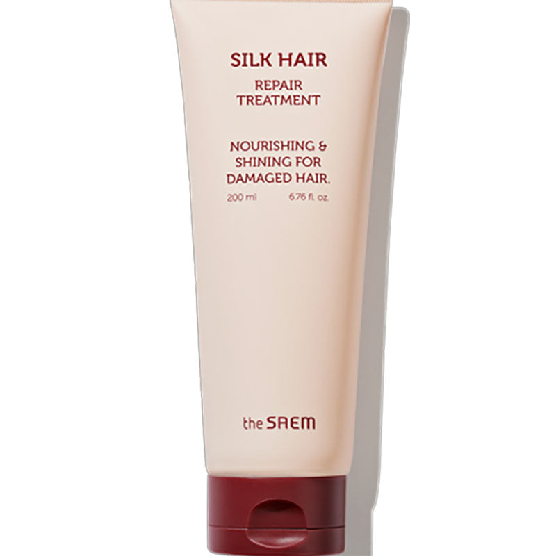 The Saem Silk Hair Repair No-Wash Treatment Lotion 200ml, 1ea