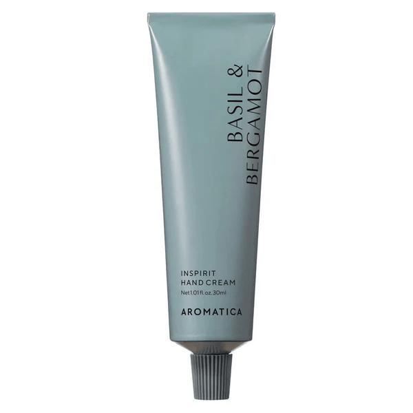 Aromatica Inspirit Hand Cream Basil & Bergamot Fresh, 30ml, 1pc
