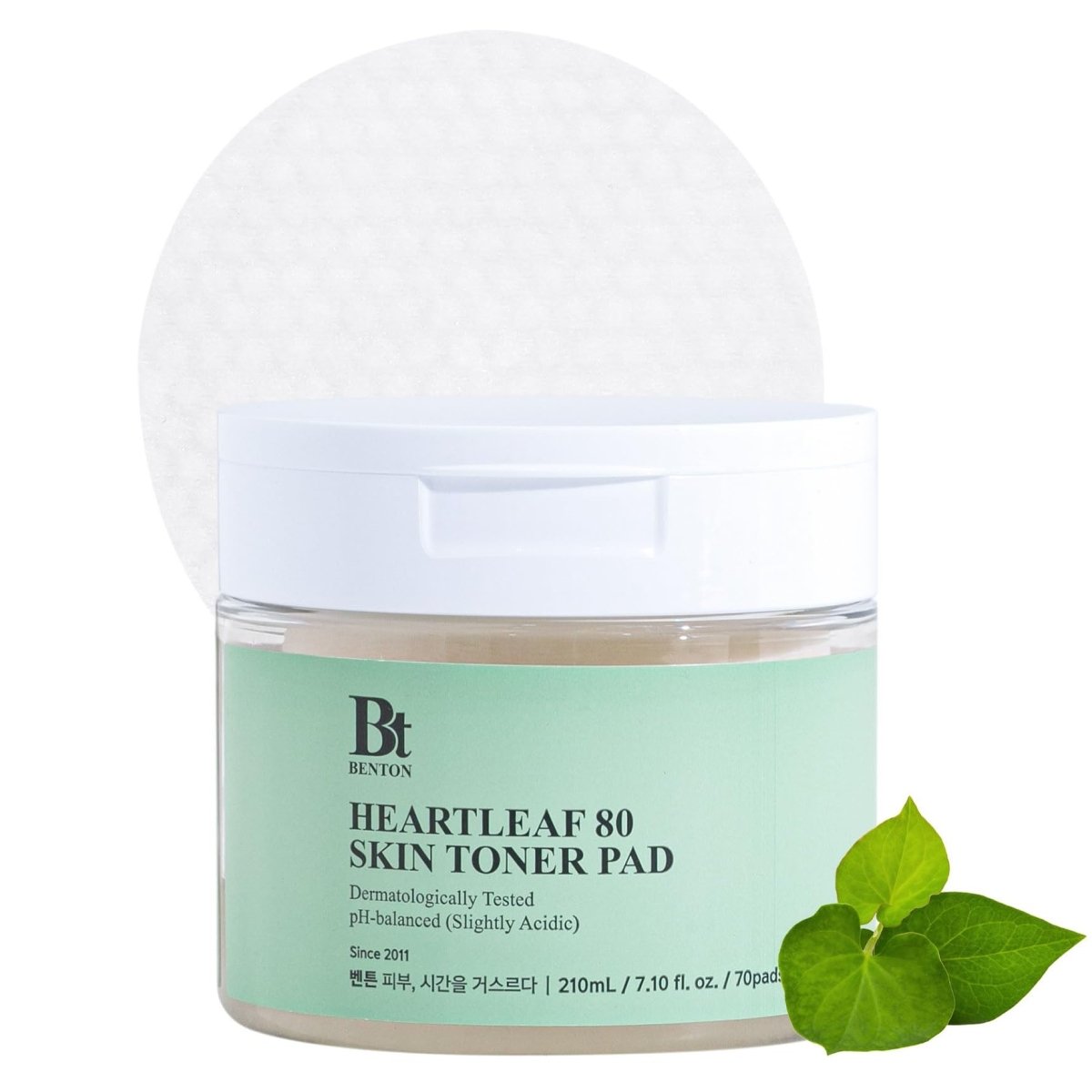 Benton Heartleaf 80 Skin Toner Pad (70 Pads) - 100ea