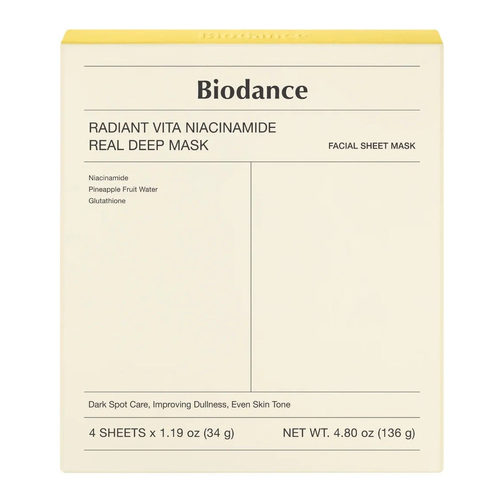 Biodance Real Deep Mask 34Sheets (Collagen, Sea Kelp, Cera-Nol, Vita)