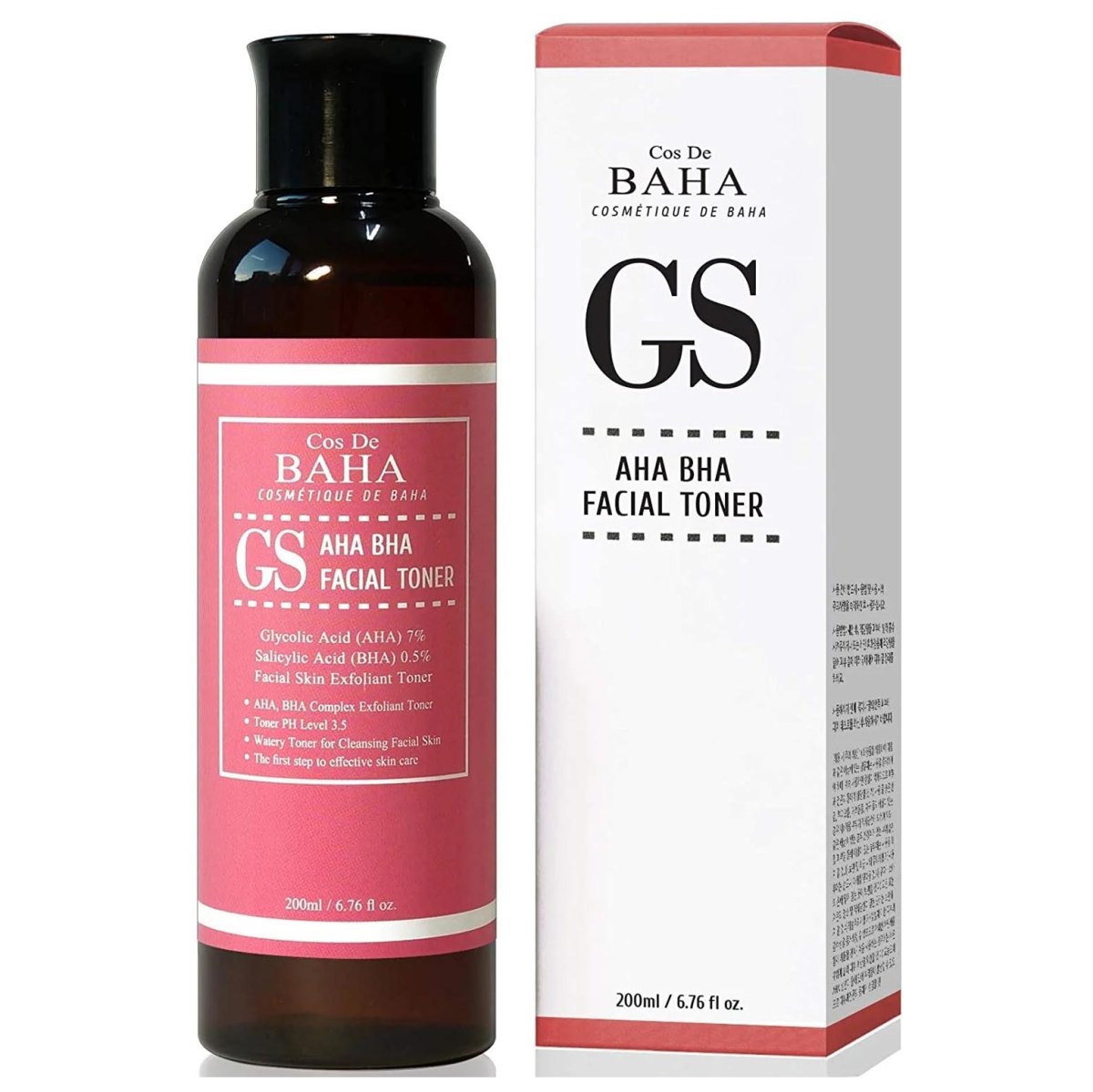 Cos De BAHA GS AHA BHA Facial Toner 200ml