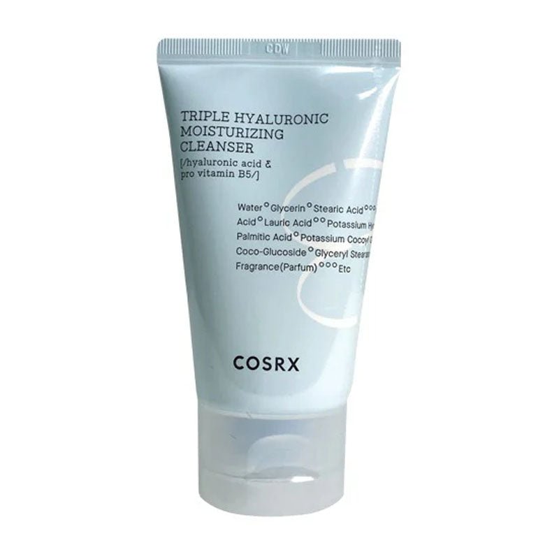 COSRX Hydrium Triple Hyaluronic Moisturizing Cleanser 50ml, 3pcs
