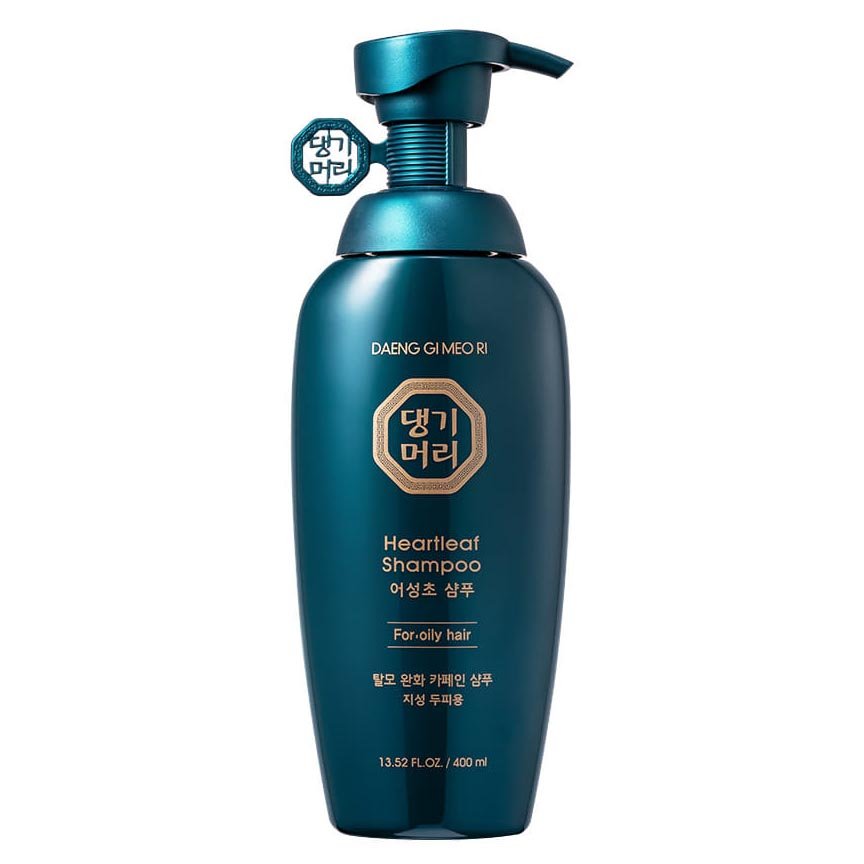 JHP Heartleaf Weakly Acidic Shampoo for Oily Scalp - Dandruff and Itch Relief, Cool Fresh Scent 400ml