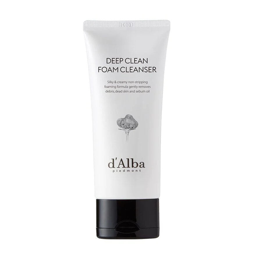 d'Alba White Truffle Deep Clean Clay Foam Cleanser 80ml (2-Pack)