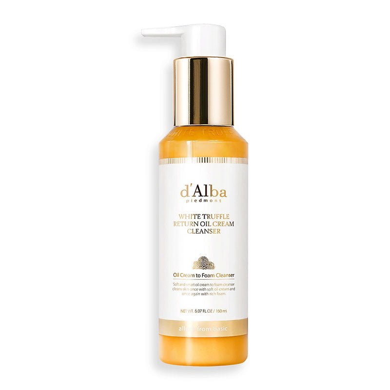 d'Alba White Truffle Return Oil Cream Cleanser 150ml, 2ea