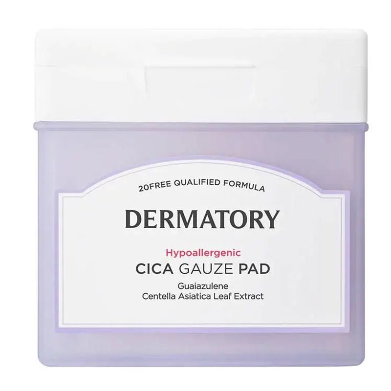Dermatory Hypoallergenic Cica Rescue Gauze Pad 100Sheets (1 Unit)