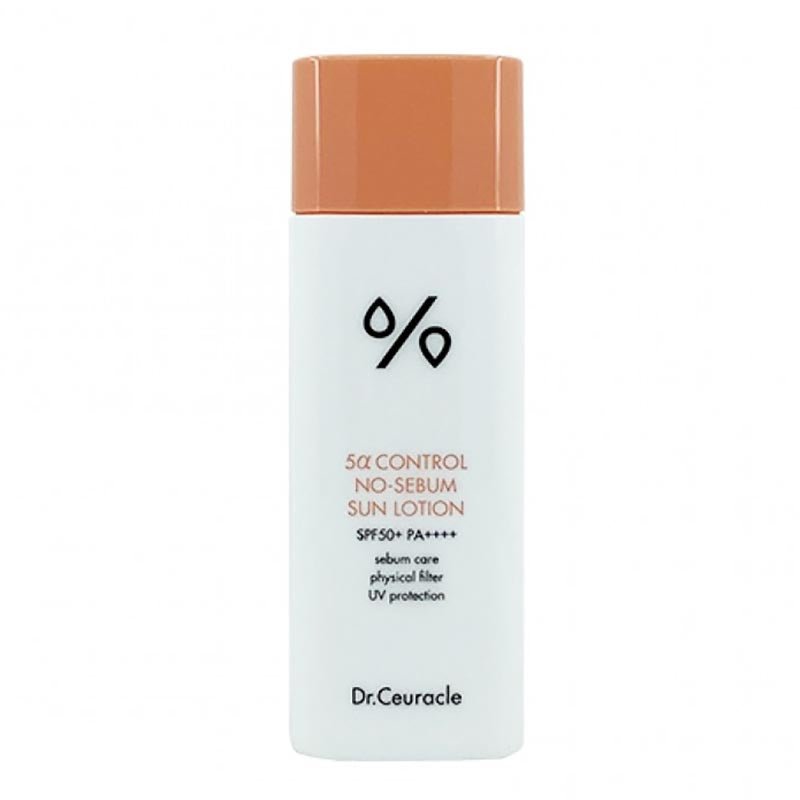 Dr. Ceuracle 5α Control No-Sebum Sun Lotion 50ml (SPF50+), 1pc