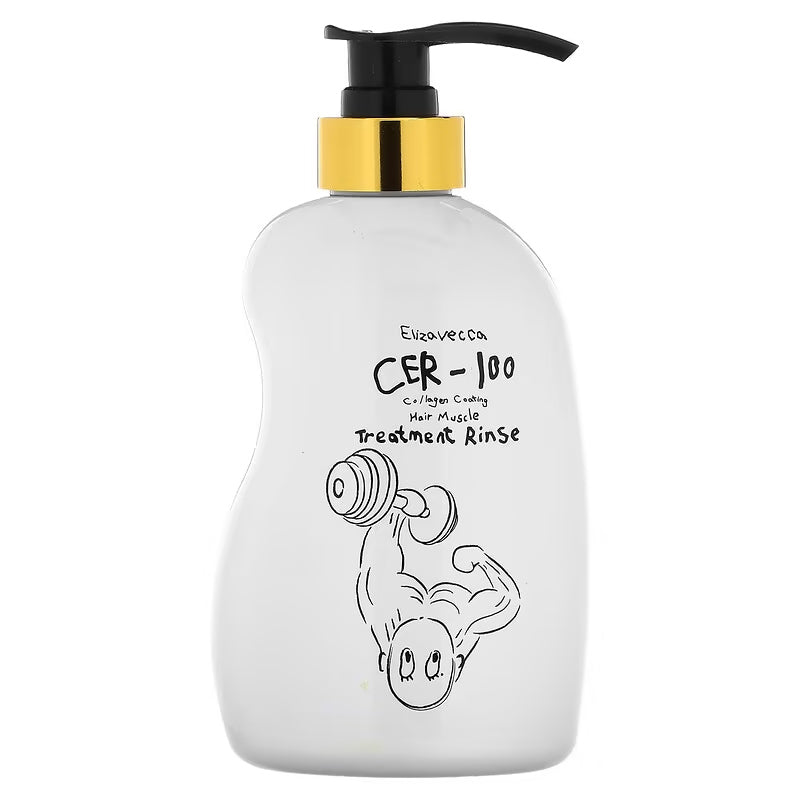 Elizavecca CER-100 Collagen Coating Hair A+ Muscle Treatment Rinse 500ml