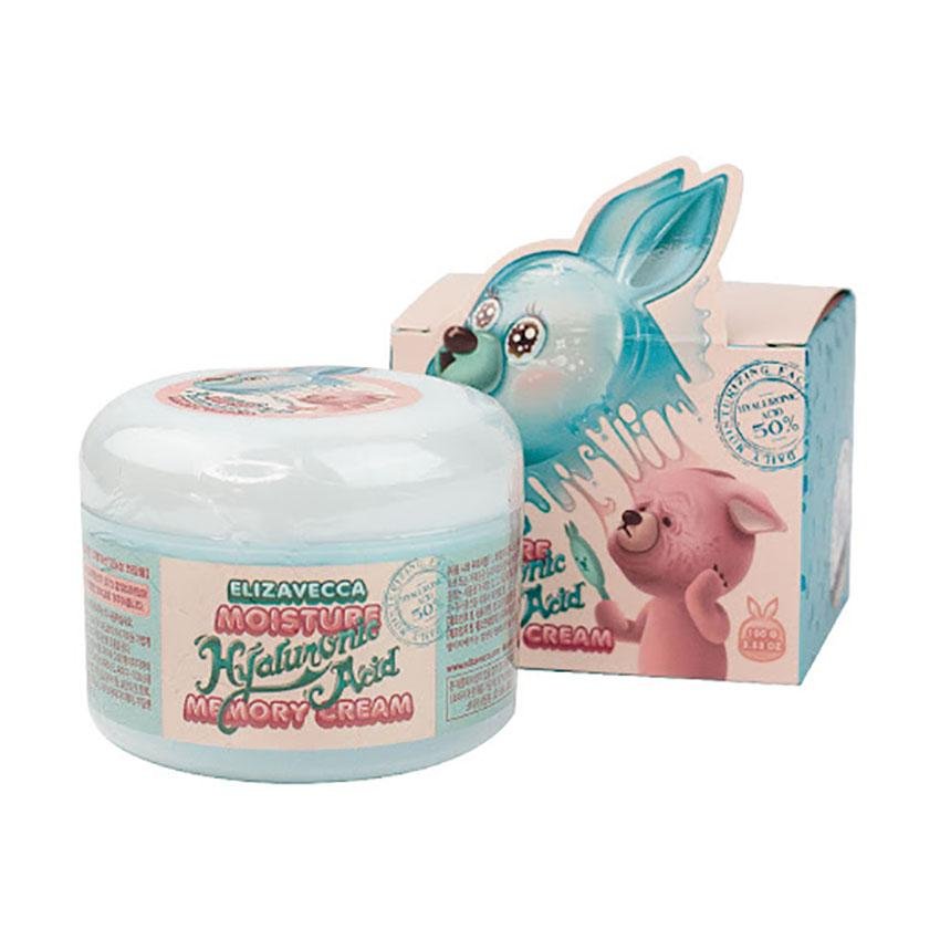 Moisture Hyaluronic Acid Memory Cream (100g) - 50% Hyaluronic Acid for Powerful Hydration and Anti-Wrinkle Care