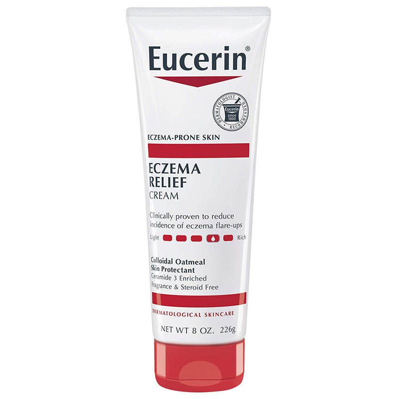 Eucerin Eczema Relief Cream 226g (8oz) - Pack of 3