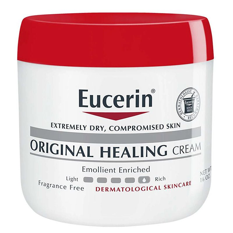 Eucerin Original Healing Cream 454g (16oz), 2 Tubs