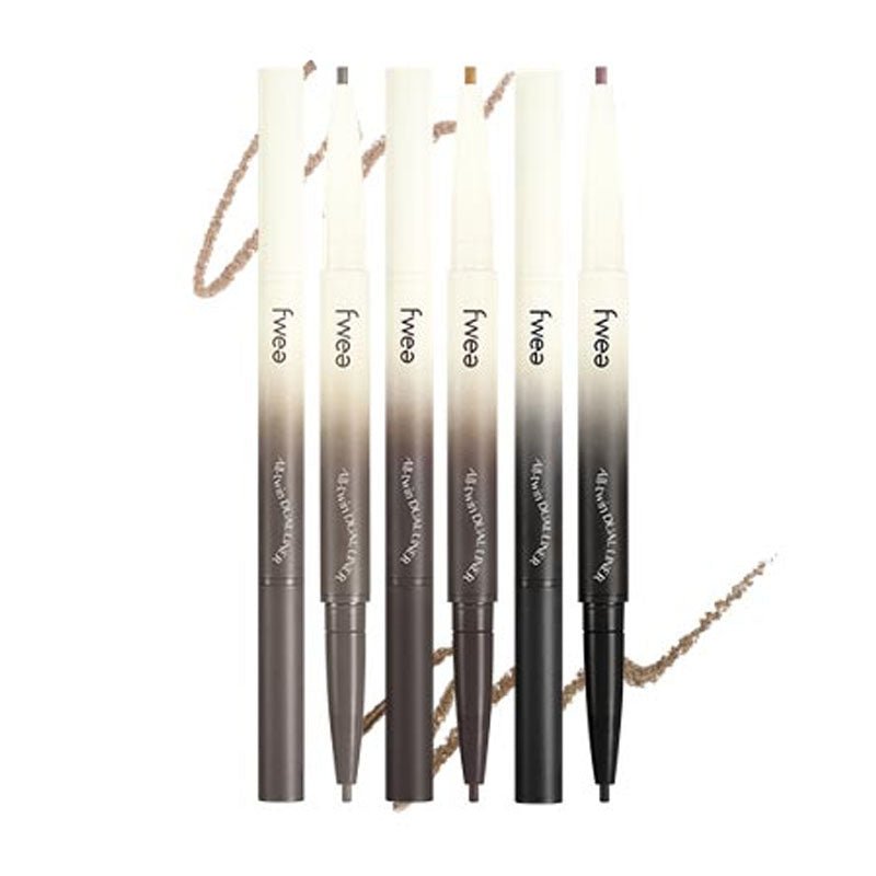 Fwee All-twin Dual Liner 0.100g - 02 Veil Brown (1pc)