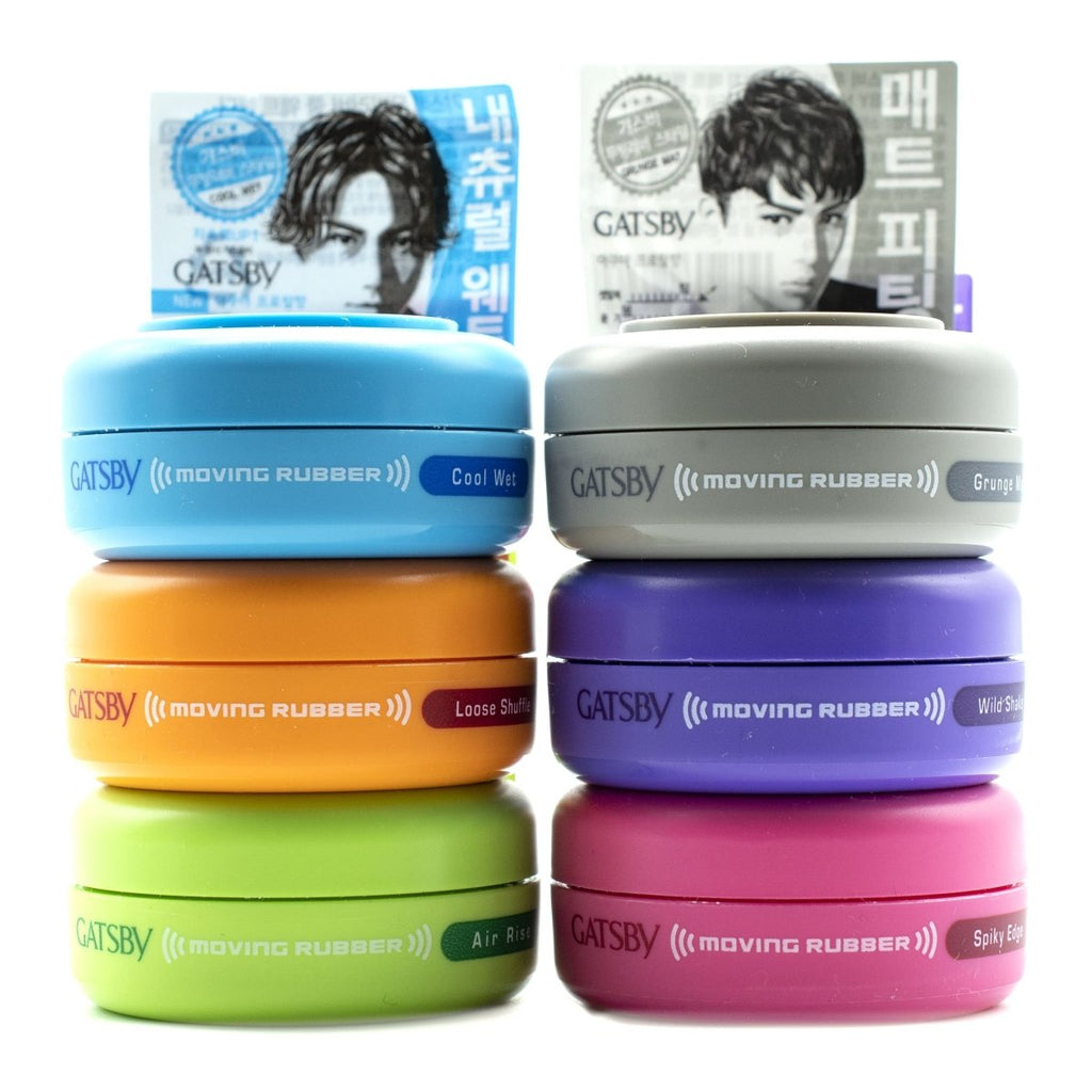 Gatsby Moving Rubber Spiky Edge Hair Wax, Mini 15g