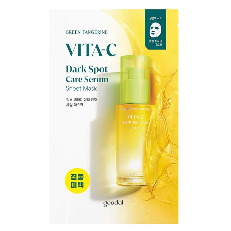 Green Tangerine Vita C Dark Spot Care Serum Mask 28Sheets