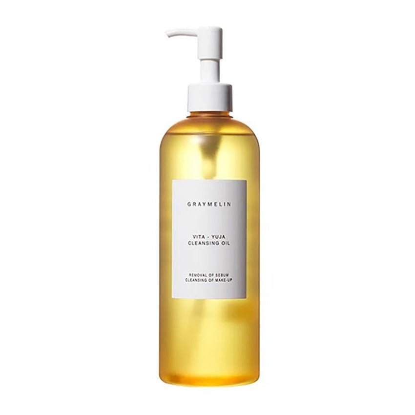 GRAYMELIN Vita-Yuja Cleansing Oil 400ml + Innisfree Bija Trouble Facial Foam 150g (1 Set)