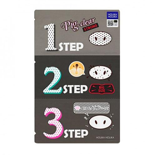 Holika Holika Pig Nose Clear Blackhead 3-Step Kit (Pack of 10) 350ml