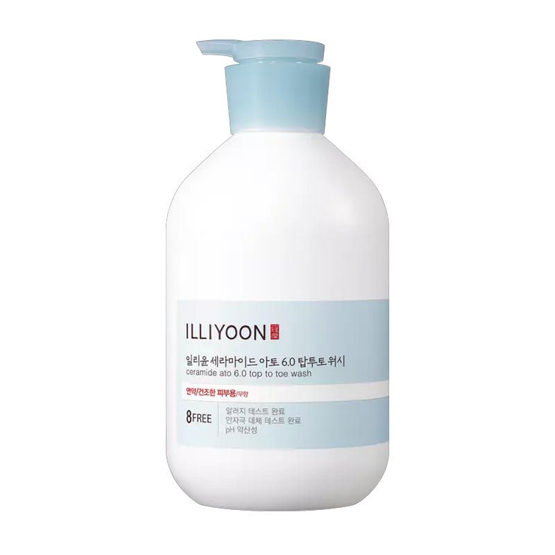 Illiyoon Ceramide Ato 6.0 Top to Toe All-in-One Wash 1000ml + 500ml Refill Pack