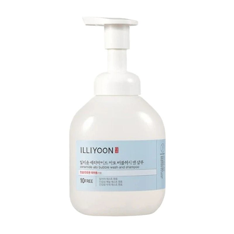 Illiyoon Ceramide Ato Bubble Wash and Shampoo 400ml