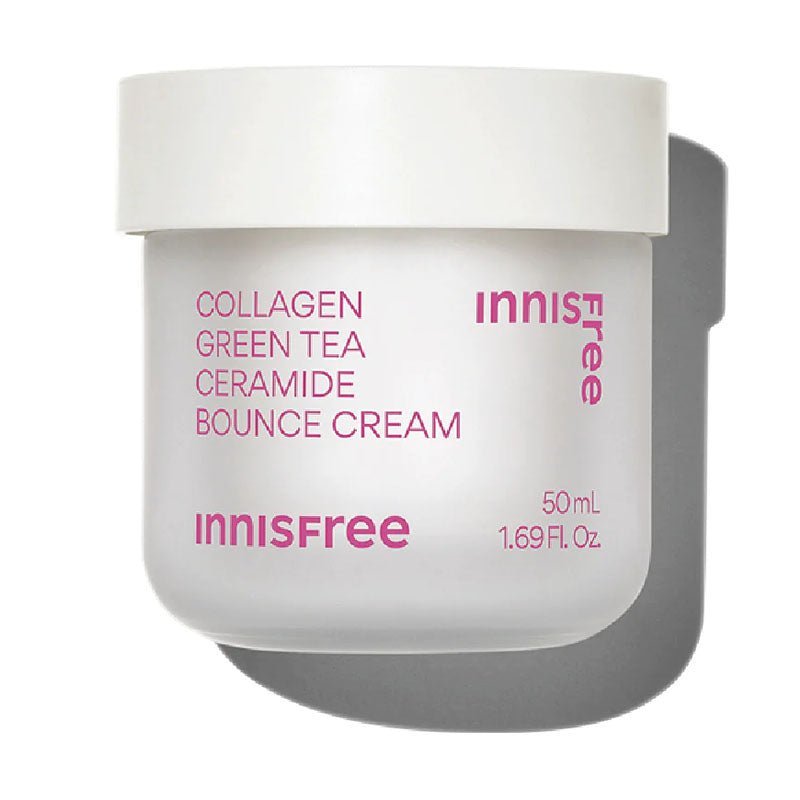Innisfree Collagen Green Tea Ceramide Bounce Cream 50ml (1pc)