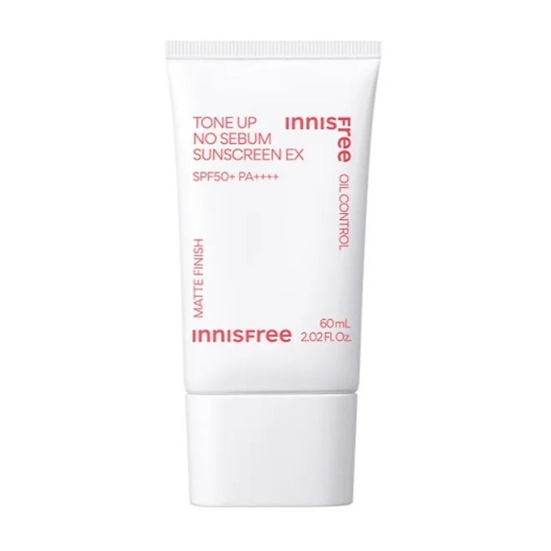 Innisfree Tone Up No Sebum Sunscreen EX 60ml (SPF50+), 2pcs