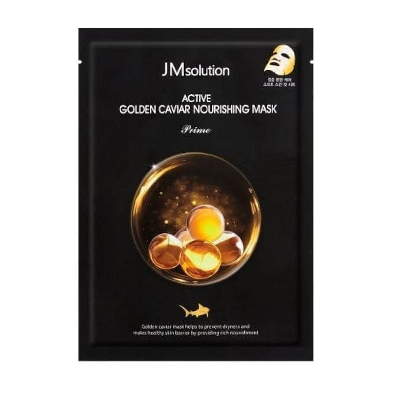 JMSolution Active Golden Caviar Nourishing Mask Prime 30ml x 10 Sheets