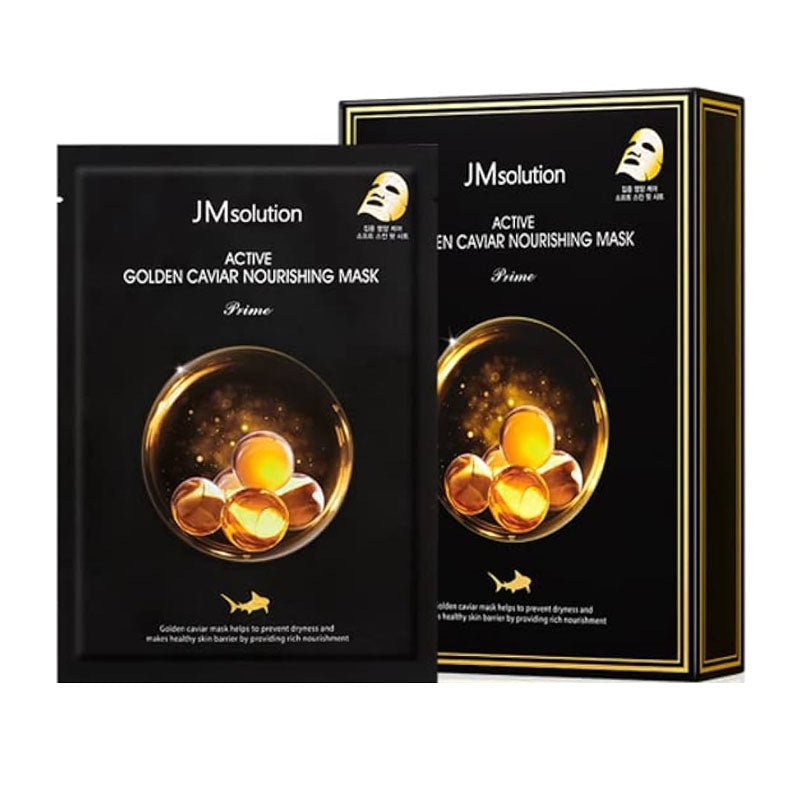 JMSolution Active Golden Caviar Nourishing Mask Prime 30ml x 10 Sheets