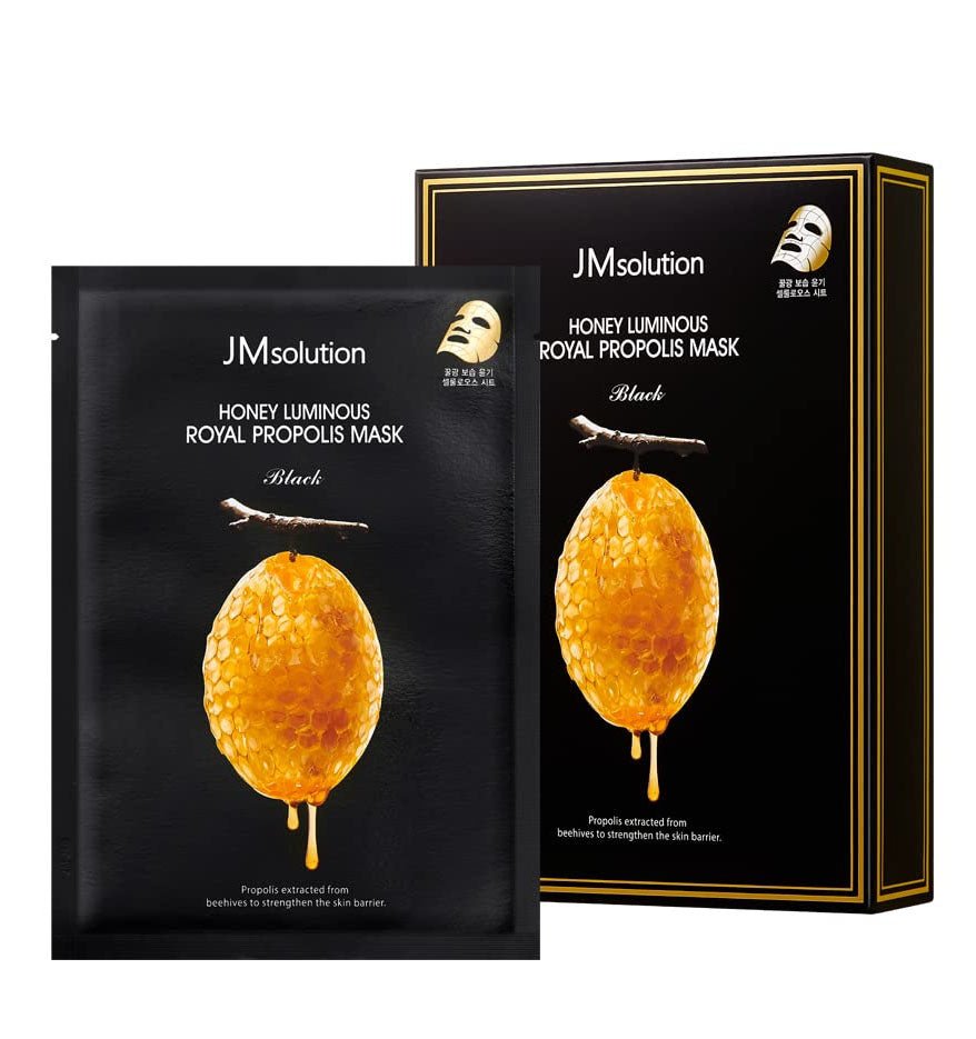 JMsolution Honey Luminous Royal Propolis Mask (30ml x 10 Sheets)