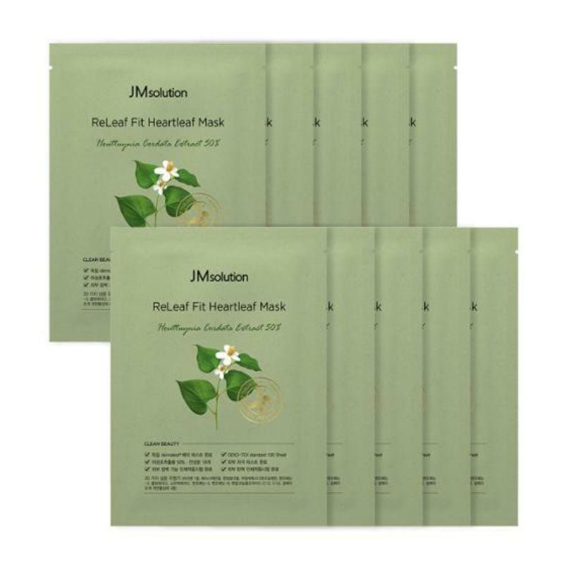 JMsolution Releaf Fit Heartleaf Mask (35Sheets)