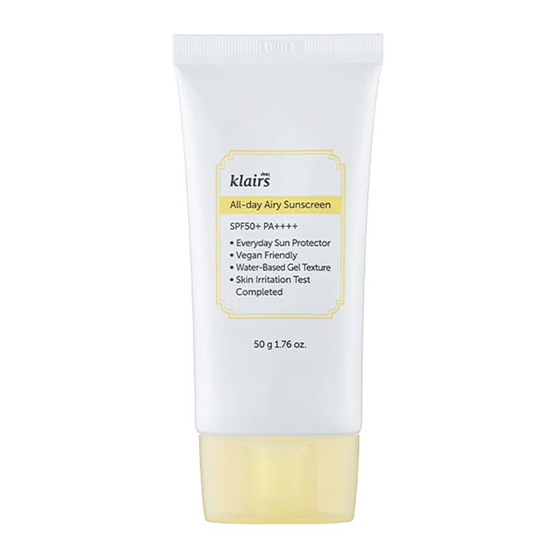 Dear, Klairs All-Day Airy Sunscreen SPF50+ PA++++ 50g