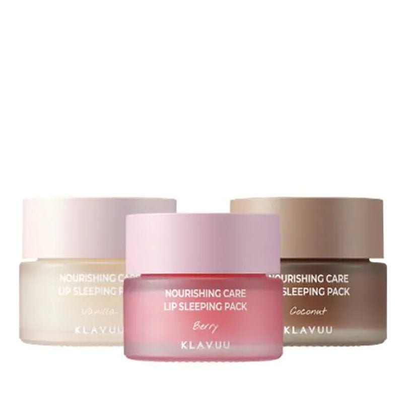 Klavuu Nourishing Care Lip Sleeping Pack 20g (Set of 3)