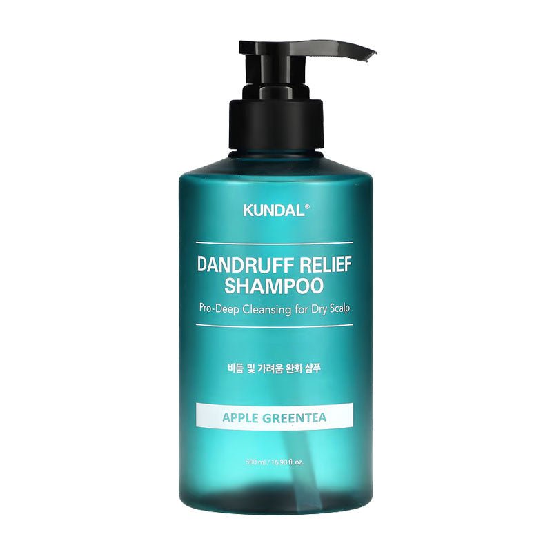 Kundal Pro-Deep Cleansing Dandruff Relief Shampoo Apple Green Tea 500ml x 3pcs