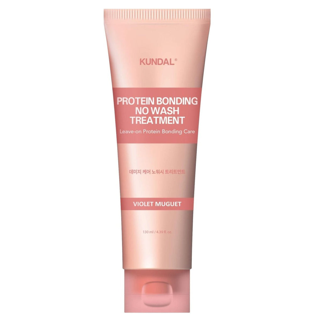 Kundal Protein Bonding No-Wash Treatment Violet Muguet 130ml (Pack of 4)
