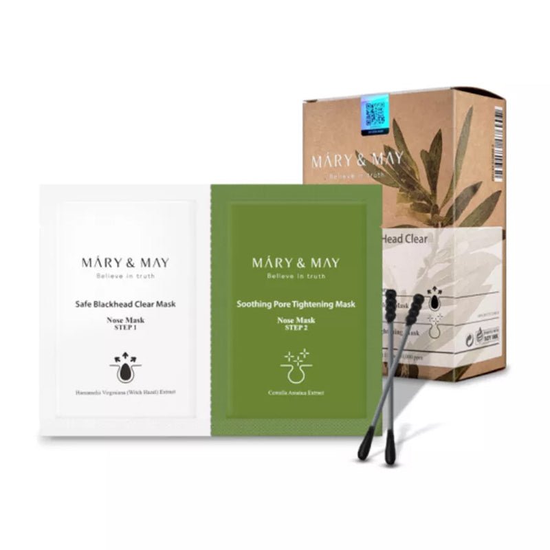 Mary & May Daily Safe Blackhead Clear Nose Mask 3Sheets