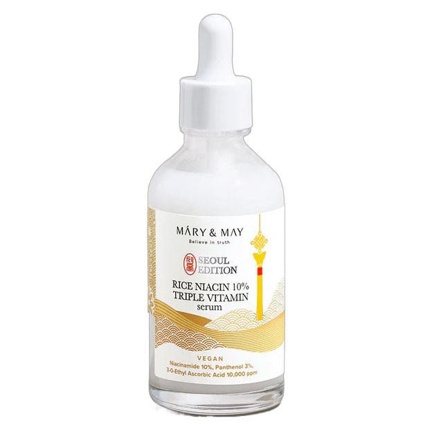 Mary & May Rice Niacin 10% Triple Vitamin Serum 80ml, 1pc