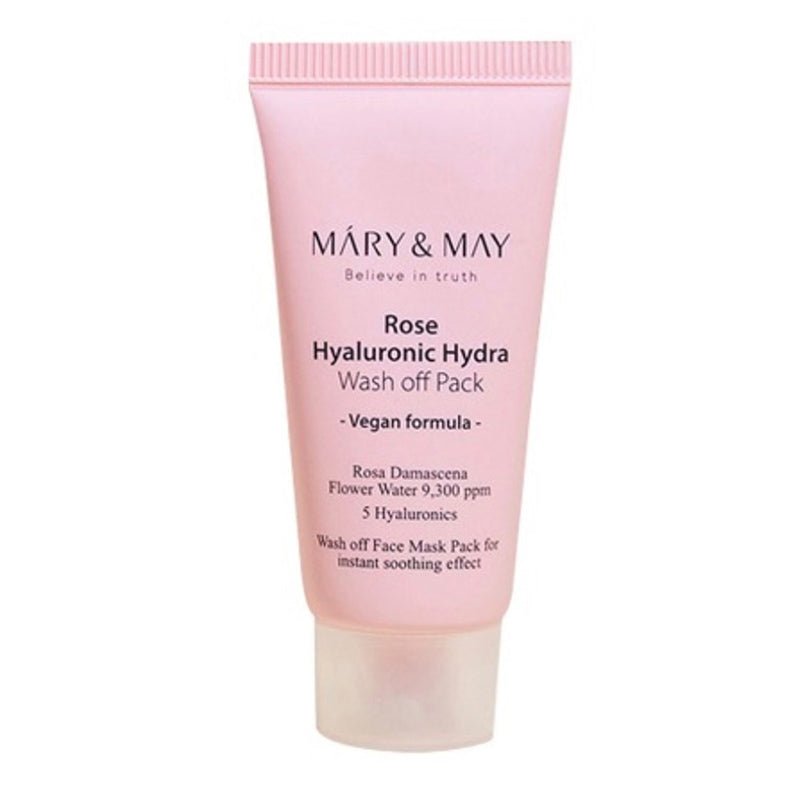 Mary & May Rose Hyaluronic Hydra Wash Off Mask Pack 30ml, 2pcs