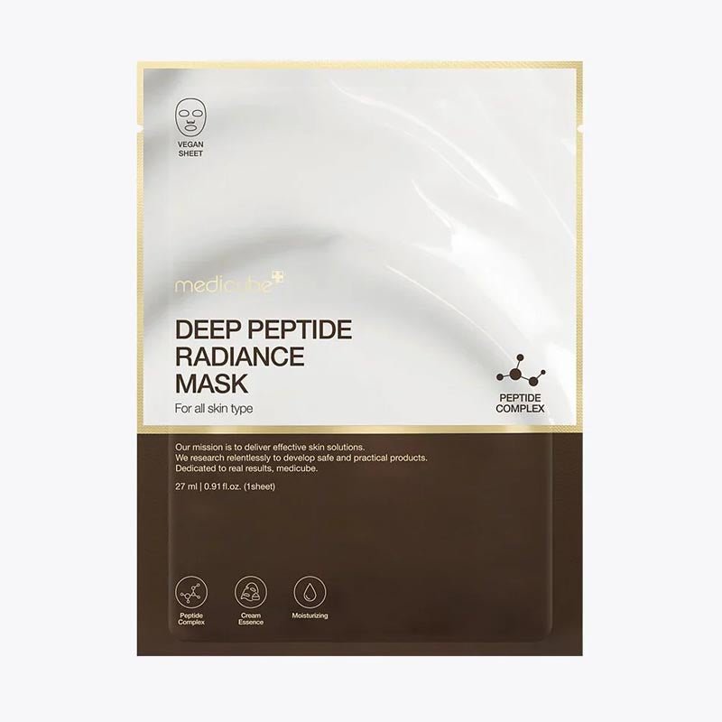 [Medicube] Deep Peptide Radiance Mask (27Sheets)