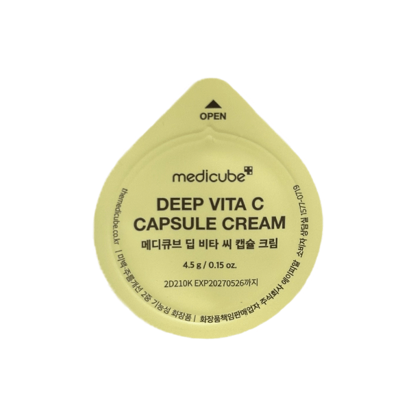 Medicube Deep Vita C Capsule Cream 4ml (1+1 Set, 2pcs)