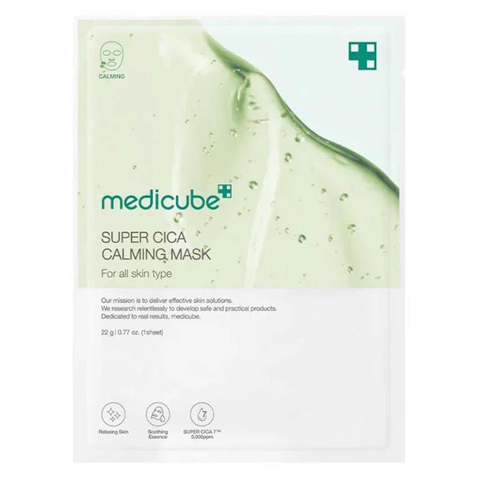Medicube Super Cica Calming Mask Sheet Pack 22Sheets