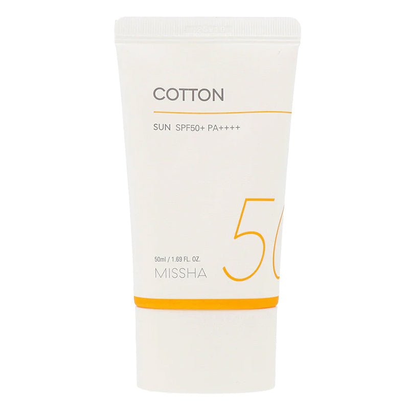 MISSHA All Around Safe Block Cotton Sun 50ml (SPF50+), 2pcs
