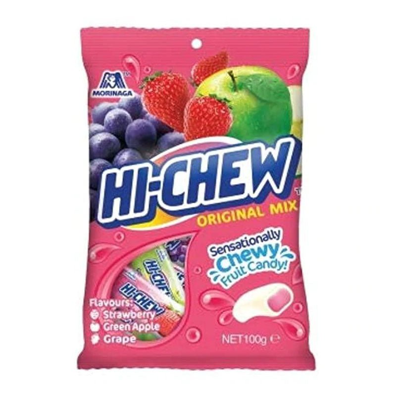 Hi-Chew Original Mix Chewing Candy, 100g, 1 Pack