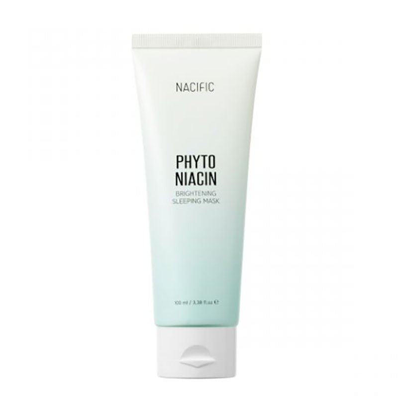 NACIFIC Phyto Niacin Brightening Sleeping Mask 100ml (1+1) 2pcs Set + Full-size Essence + Mask Pack Free Gift