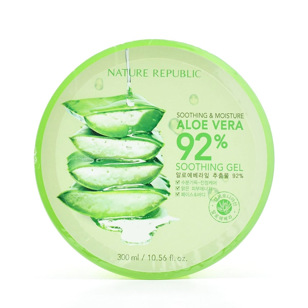Nature Republic Soothing & Moisture Aloe Vera 92% Soothing Gel 300ml (1pc)