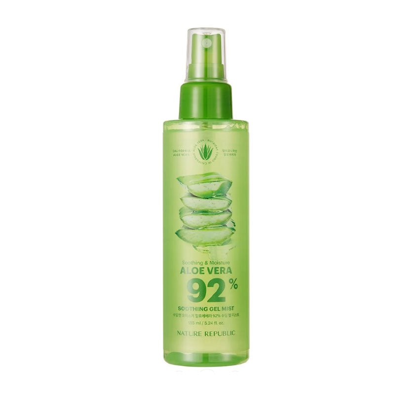 Nature Republic Soothing & Moisture Aloe Vera 92% Soothing Gel Mist 155ml (3pcs)
