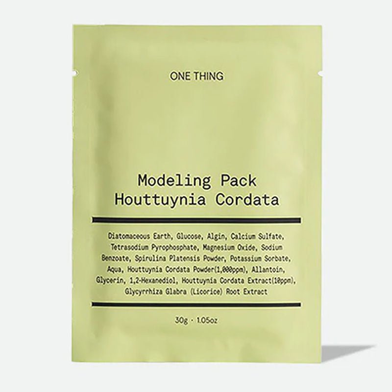 ONE THING Houttuynia Cordata Modeling Pack 1 Set (80g x 7ea)