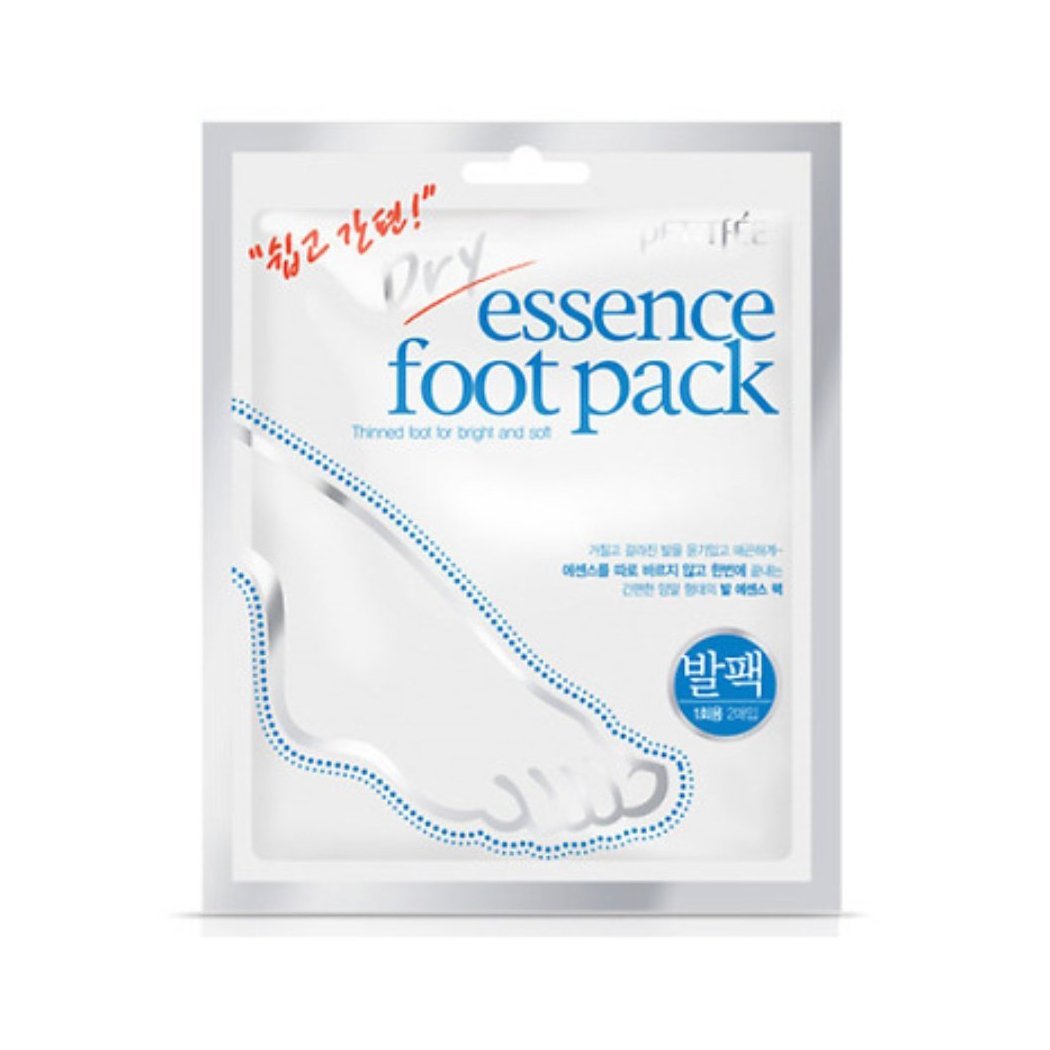 Petitfee Dry Essence Foot Pack 1 Pack (2 Pieces) 15ml