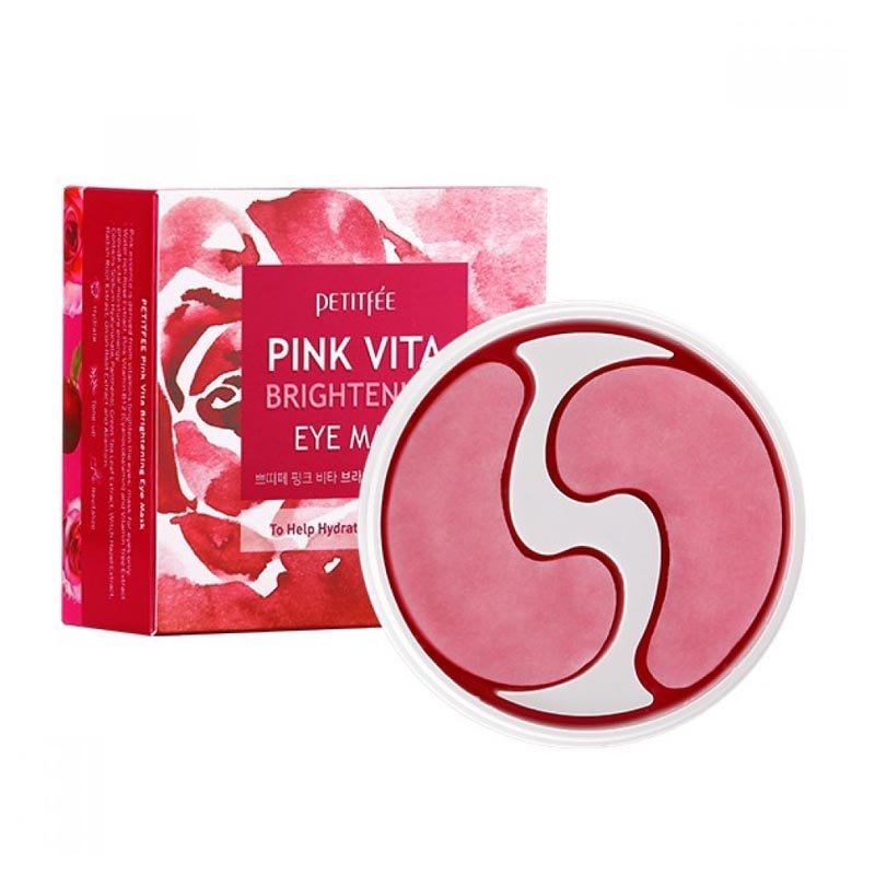 Petitfee Pink Vita Brightening Eye Patch (60 Patches / 30 Pairs) 30ml