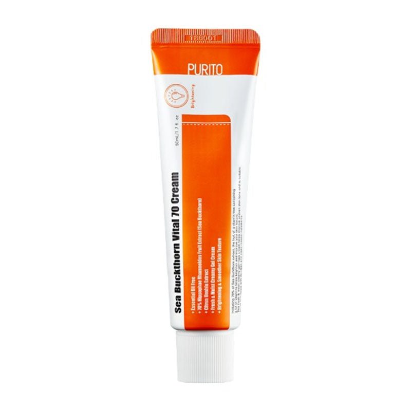 PURITO Sea Buckthorn Vital 70 Cream 50ml (For Oily Skin), 1pc