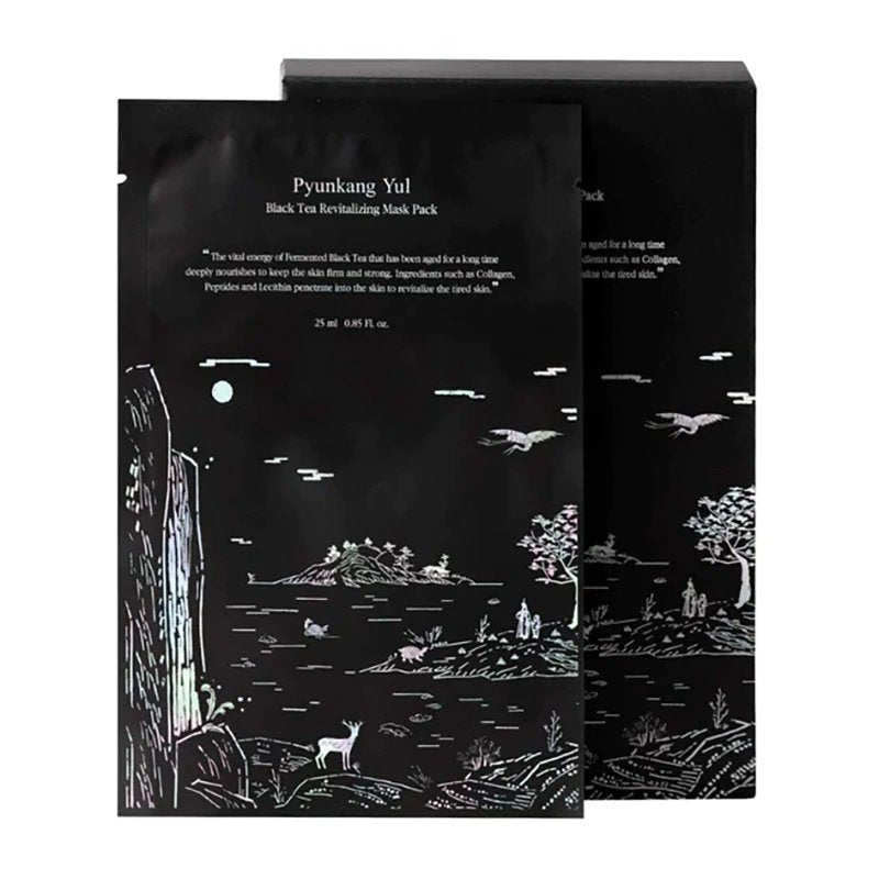 Pyunkang Yul Black Tea Revitalizing Mask Pack (30Sheets)