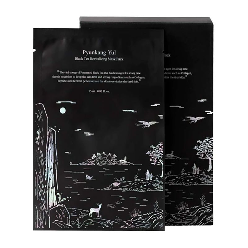 Pyunkang Yul Black Tea Revitalizing Mask Pack (30Sheets)