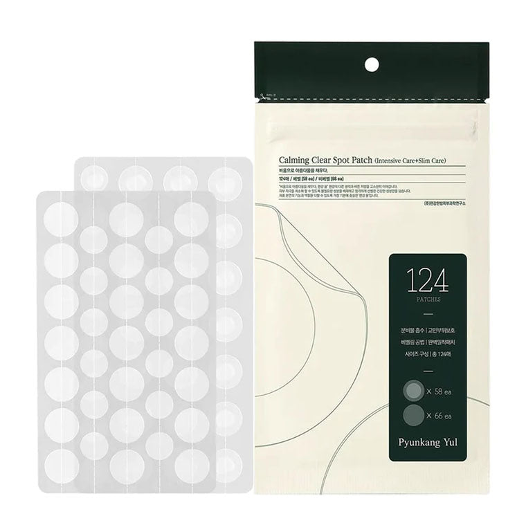 Pyunkang Yul Calming Clear Spot Patch Mixed Type (Intensive Care + Slim Care) 124 Patches 100ml